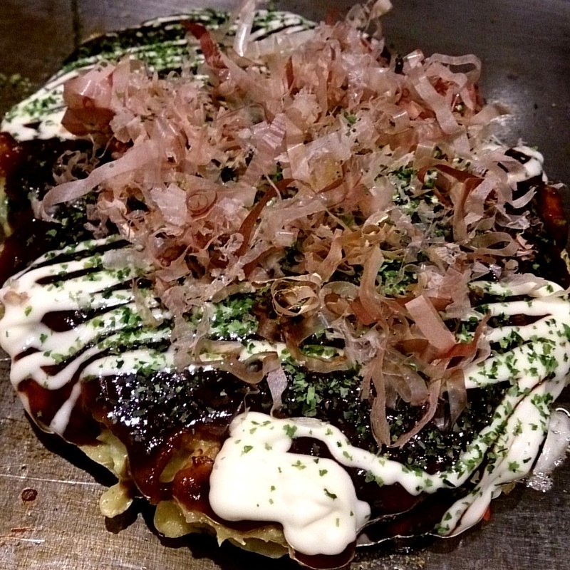 お好み焼き・豚玉(米沢豚バラ)(お好み焼ゆかりホワイティ梅田店)