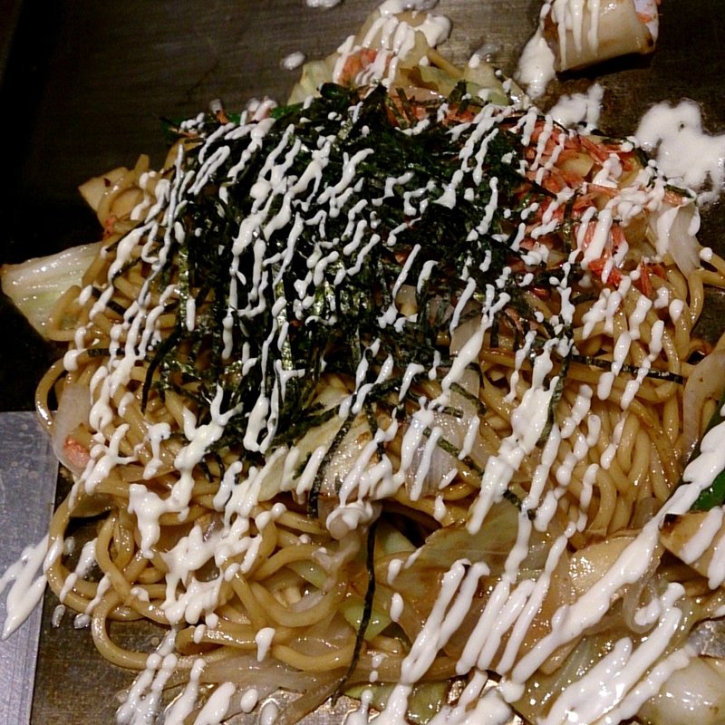 春焼きそば(お好み焼ゆかりホワイティ梅田店)