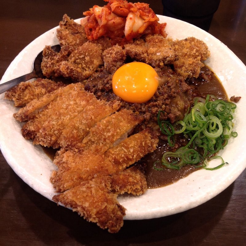 台湾カレーチキンかつダブル(元祖台湾カレー 犬山店)