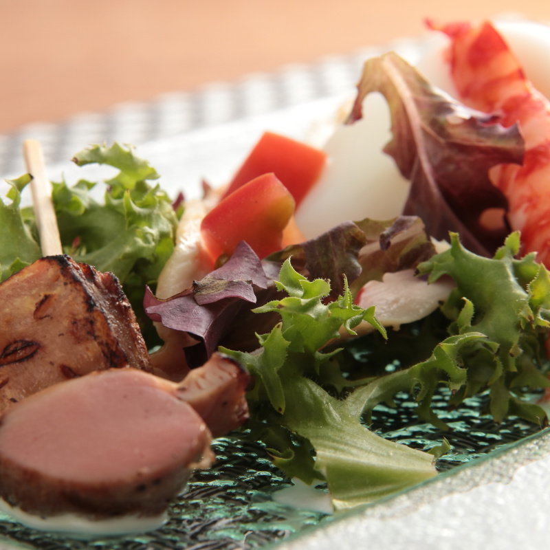 鶏肉のグリル(ルージュ・クー)