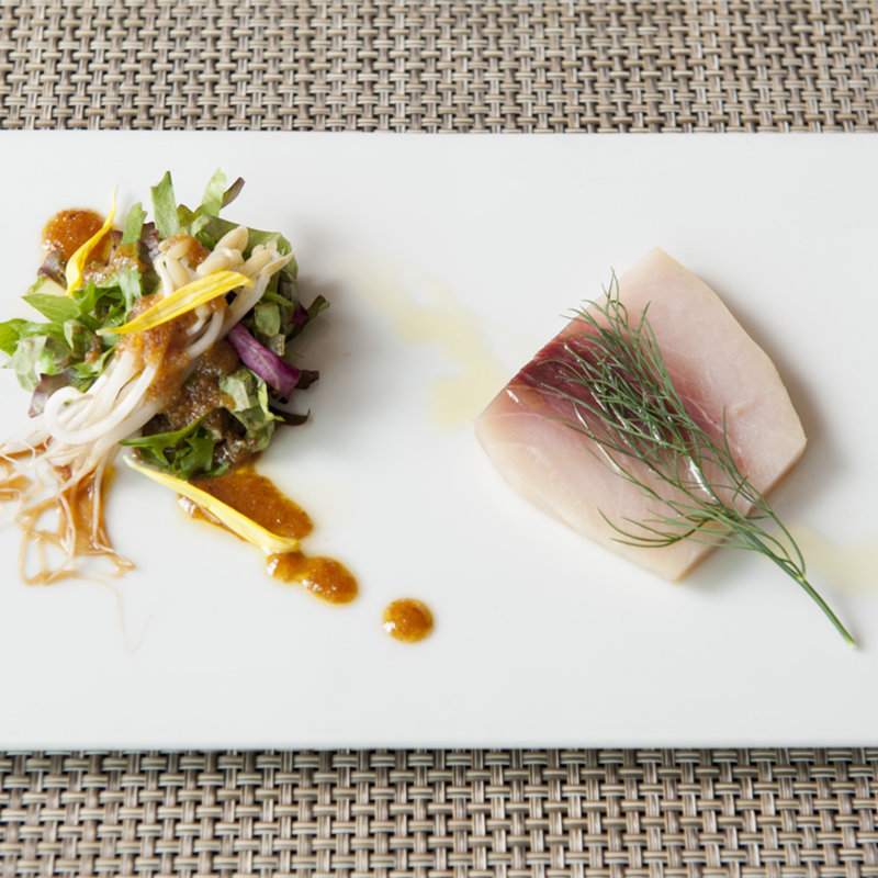 カンパチのカルパッチョ(オーラム)