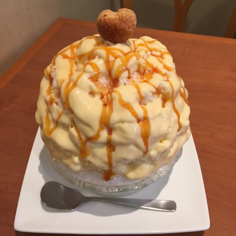 ホワイトデーかき氷(マユール 宮崎台店 )