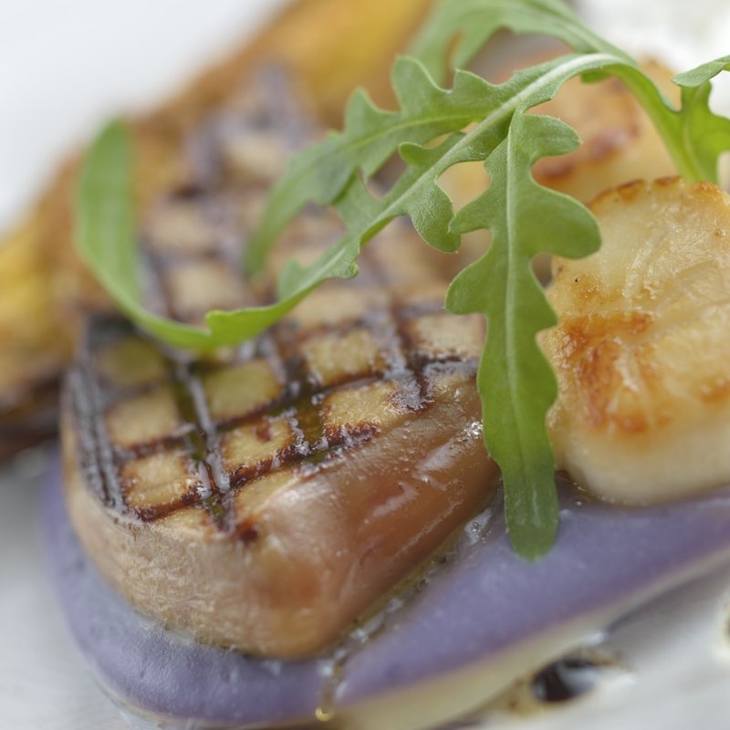 ホタテと牛肉のグリル(クッチーナカサイ)