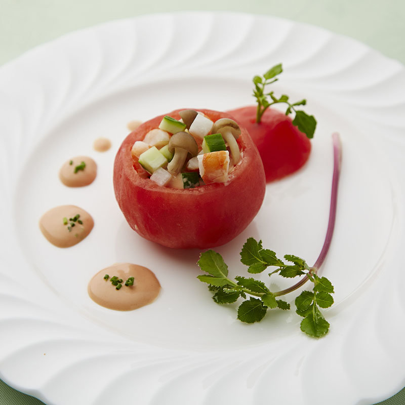 ホタテと海老のトマト仕立て(エル・カミーノ （El Camino）)