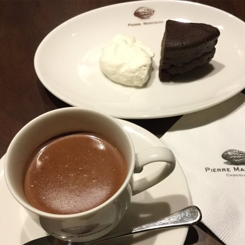 チョコレートパフェ(ピエールマルコリーニ銀座店)