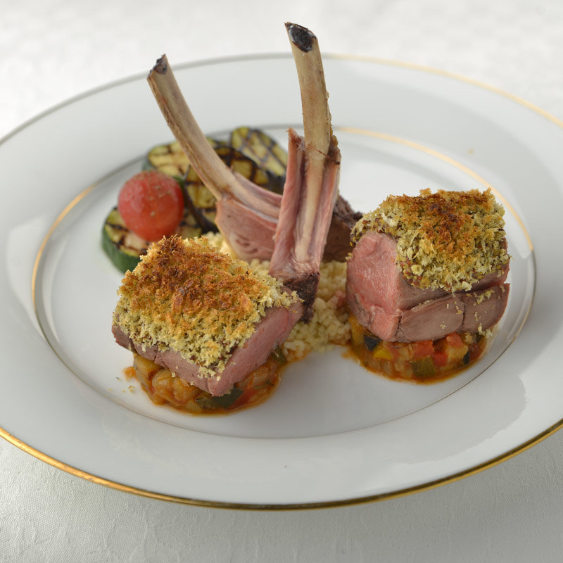 仔羊の香草焼き(仏蘭西料理 Ｎ)