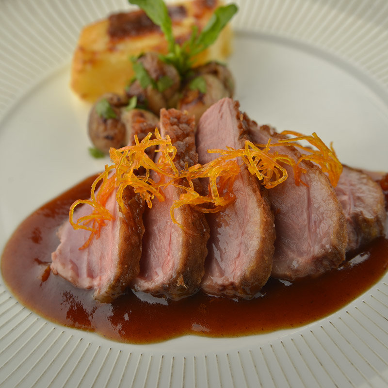鴨肉のロティ(仏蘭西料理 Ｎ)