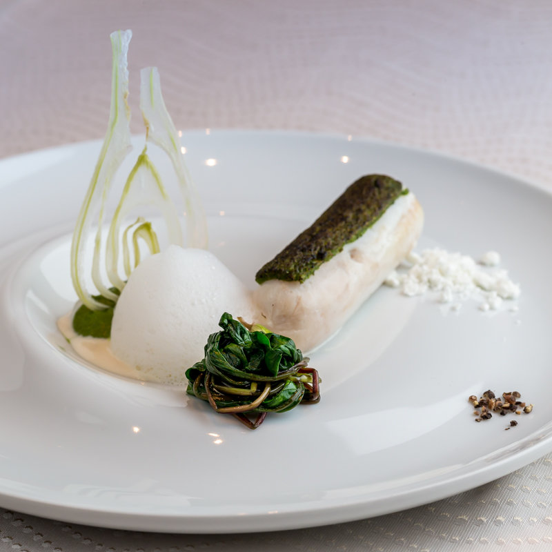 白身のポワレ(リバースイート大阪)