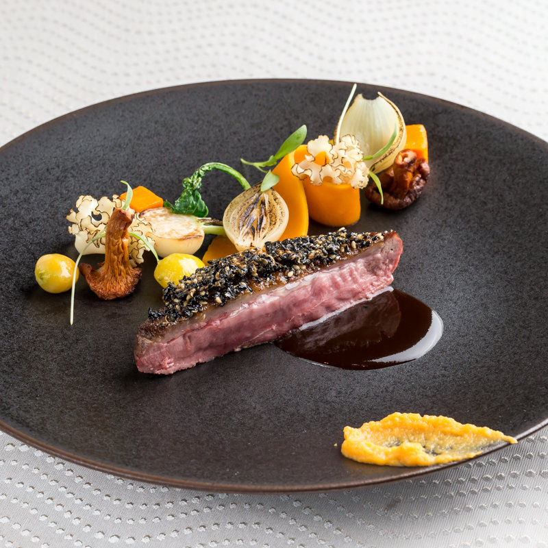 鴨肉のロースト(リバースイート大阪)