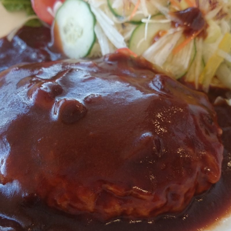 ハンバーグ定食(茶房Sabon)