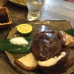 肉厚しいたけの炙り焼(日本酒食堂SO-KEN)