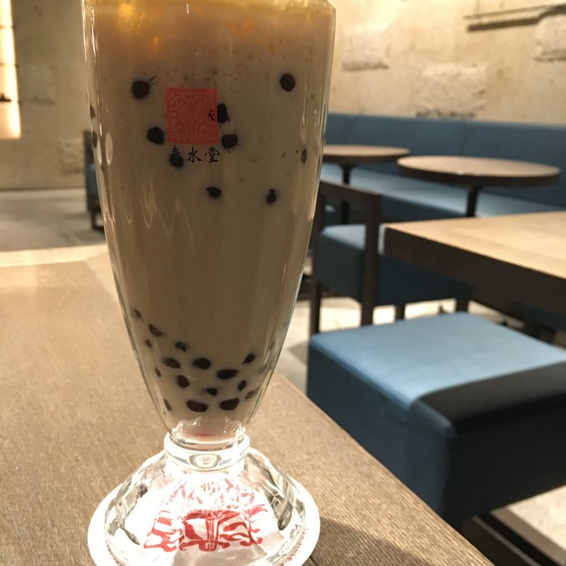 タピオカジャスミンミルクティー(春水堂 表参道店)