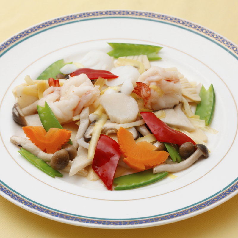 海鮮と野菜のグリル(中国膳房 黎花)