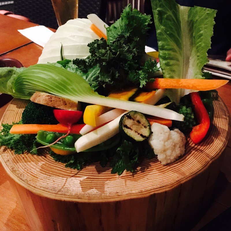 バーニャカウダ(『梅田ライム』お肉料理とスイーツビュッフェ/アクアリウム イタリアン/梅田 個室)