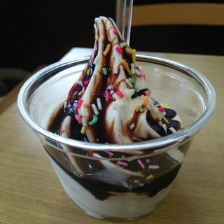 ソフトクリーム チョコトッピング(森のシェーブル館 )