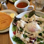 パンケーキセットC(J.S.pancake cafe　ラゾーナ 川崎店)