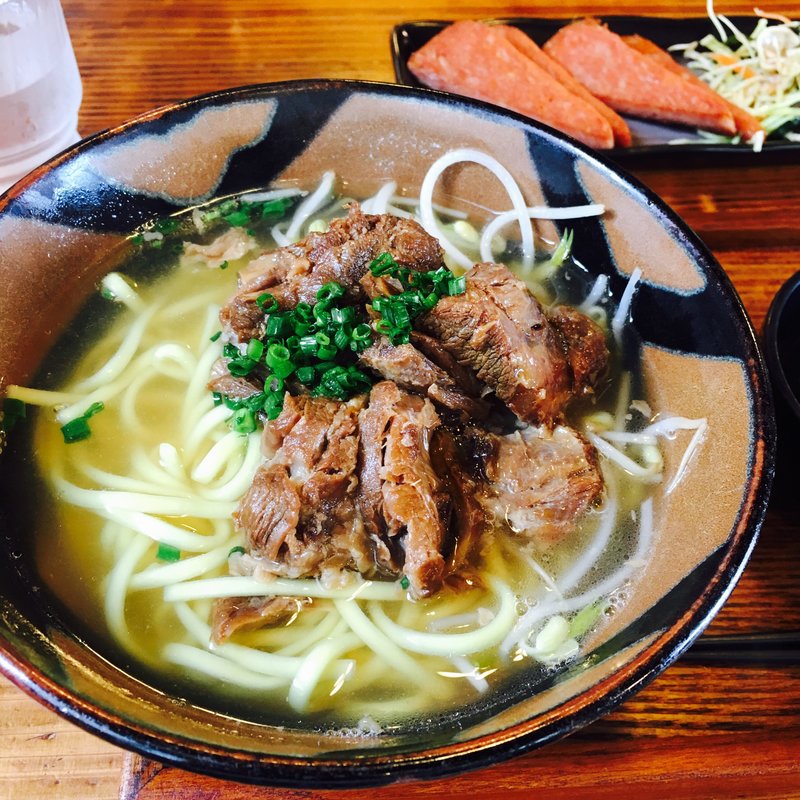 ソーキそば(そば処　竹の子)