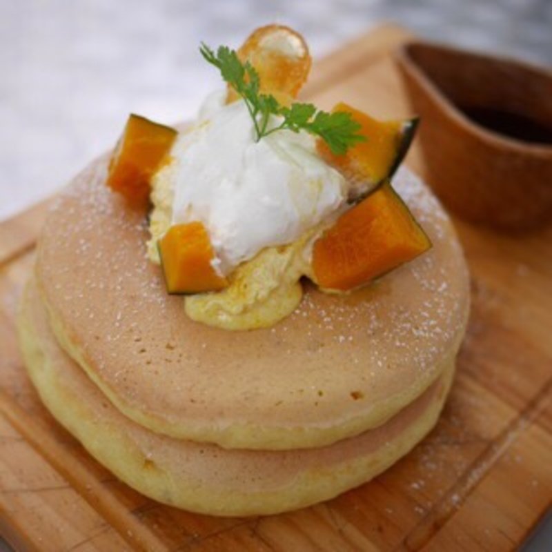 カボチャのパンケーキ(嵯峨野湯 （サガノユ　SAGANO－YU）)