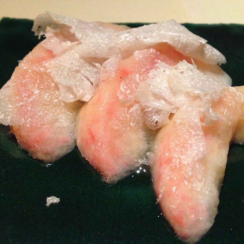 桃の白トリュフ添え(ツバキ （TSUBAKI）)