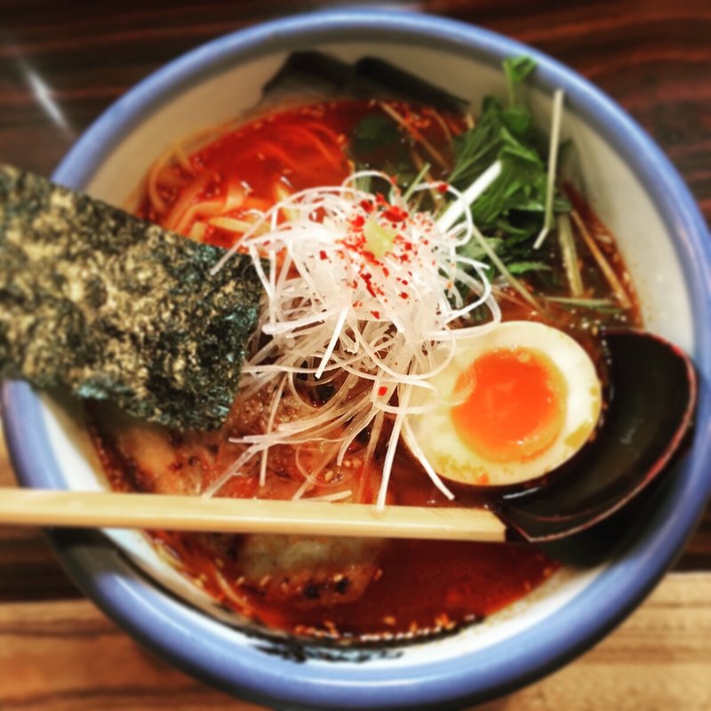 柚子辣湯麺(AFURI 六本木交差点)