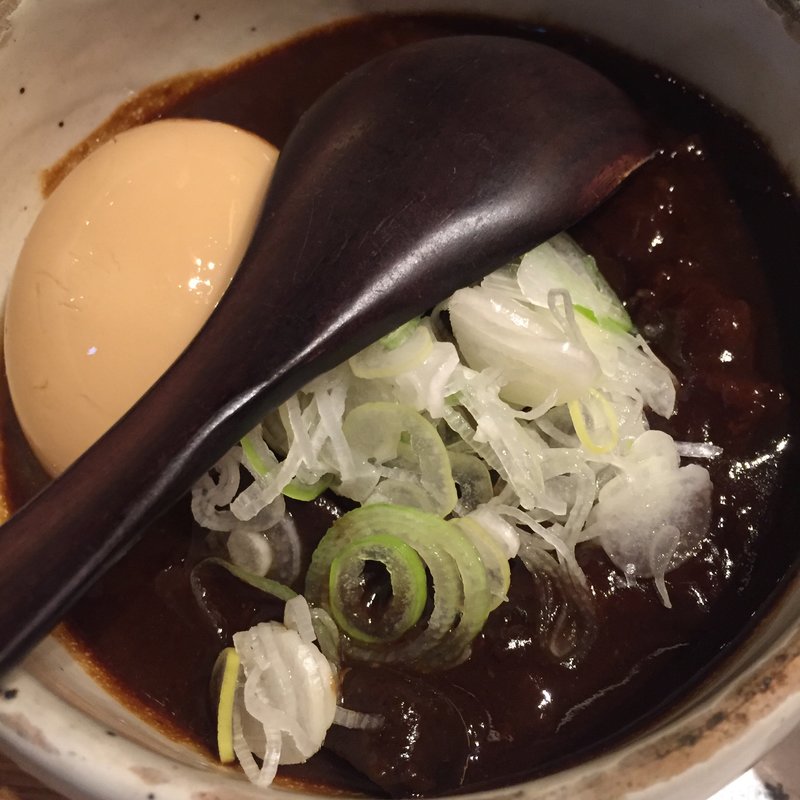 牛スジどて煮(ソバキチ 金山店)