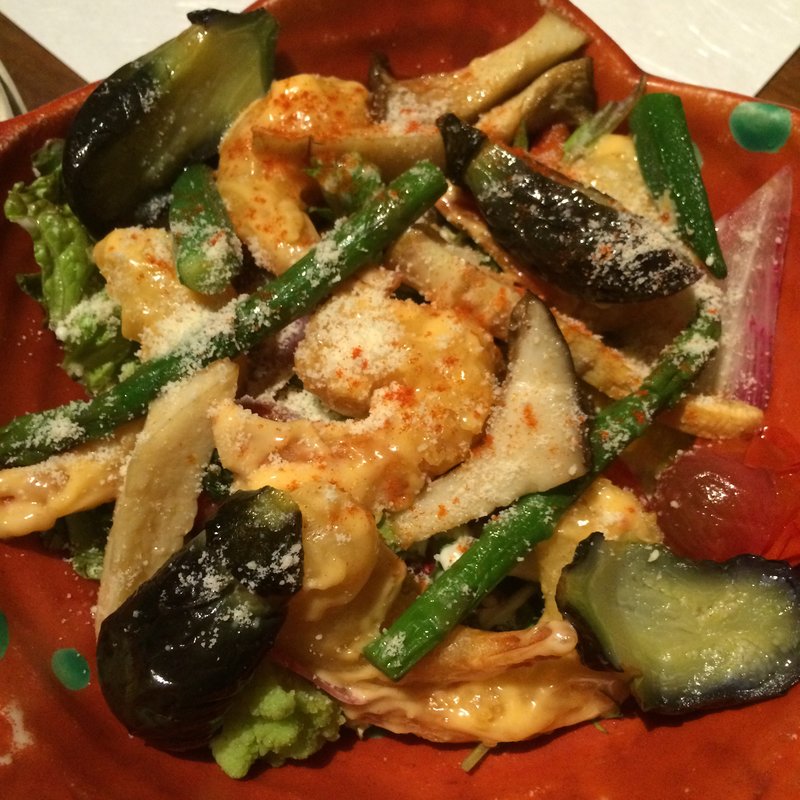 海老マヨのサラダ(古風人 長良 （こふうど）)