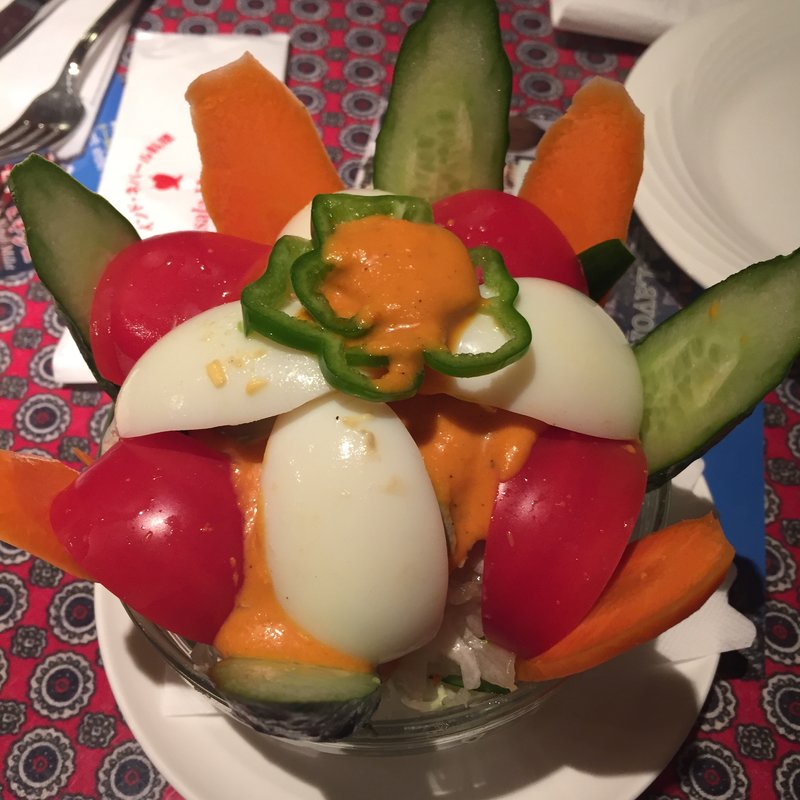 マサラハットスペシャルサラダ(Masala Hut)