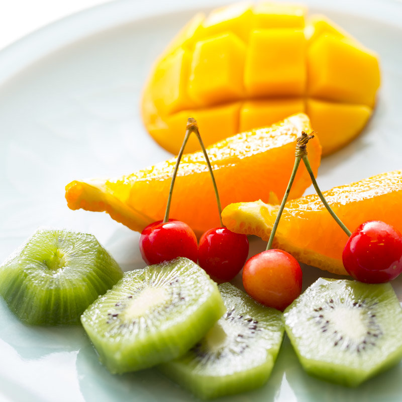 フルーツの盛り合わせ(海鮮料理とてっちり 北新地 隼人)