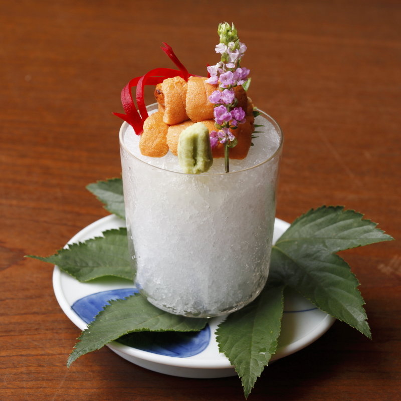 マグロと生うにのお造り(ひで （Hide H）)