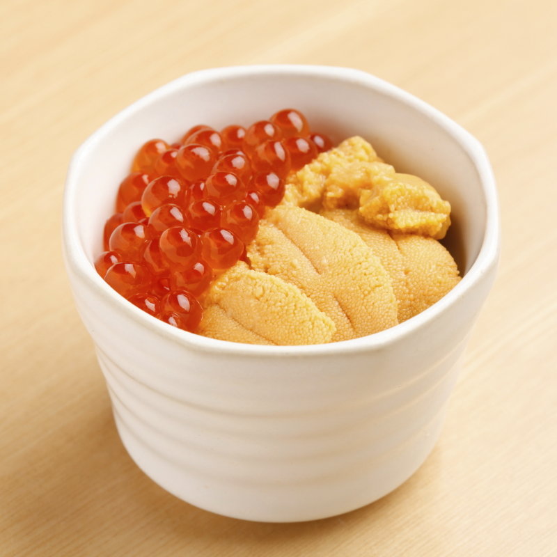 雲丹とイクラの小丼(広尾 すし家 )