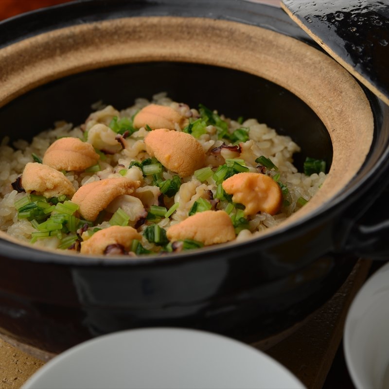 うにの土鍋(百菜 赤坂 （ヒャクナ）)