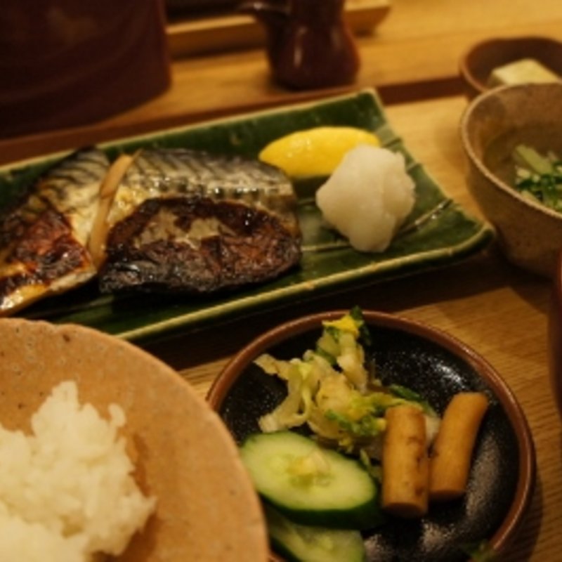 鯖の柚庵焼き(ごはんや一芯 神戸 )