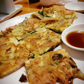 海鮮チヂミ(土俗村)