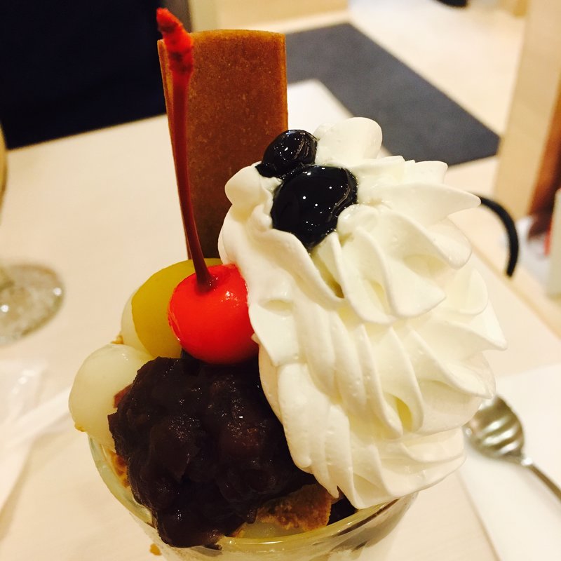 抹茶パフェ(和カフェ京あんじゅ )