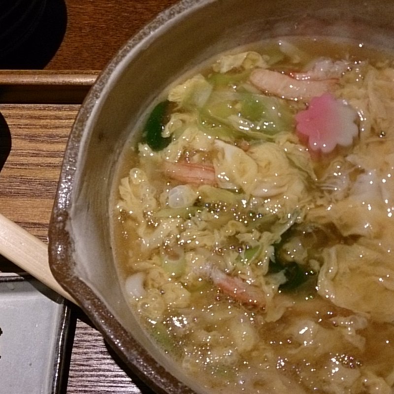 鶏卵うどん(おめんNIPPON （おめんにっぽん）)