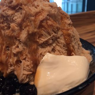 タピオカミルクティーかき氷(ICE MONSTER グランフロント大阪｜梅田)