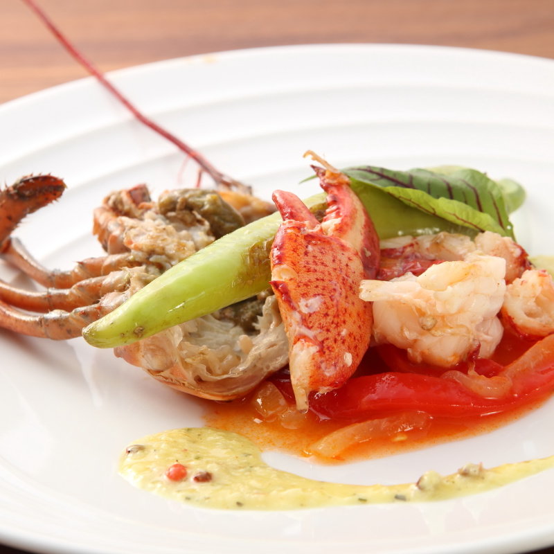 オマール海老のグリル(鉄板キュイジーヌ kaFka)