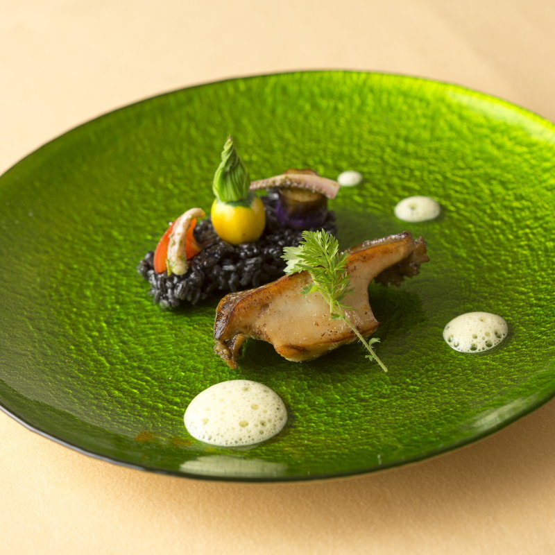 アワビのソテー(祇園 キャレドミュー （Carre de M）)