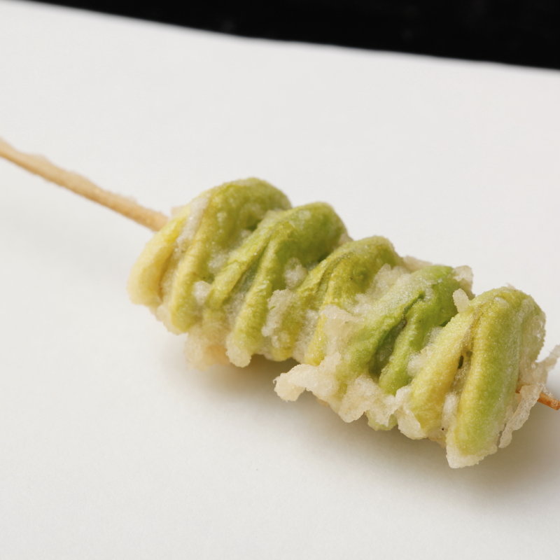 ソラマメの天麩羅(天利 （ギンザテントシ）)