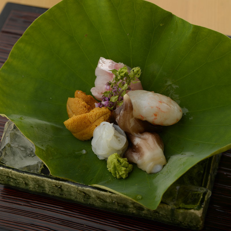 鮮魚の盛り合わせ(麻布十番 おざき)