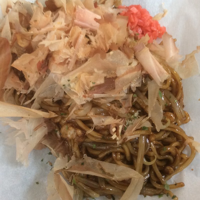 ランチ焼きそば(ぼちぼち 横浜白山店)