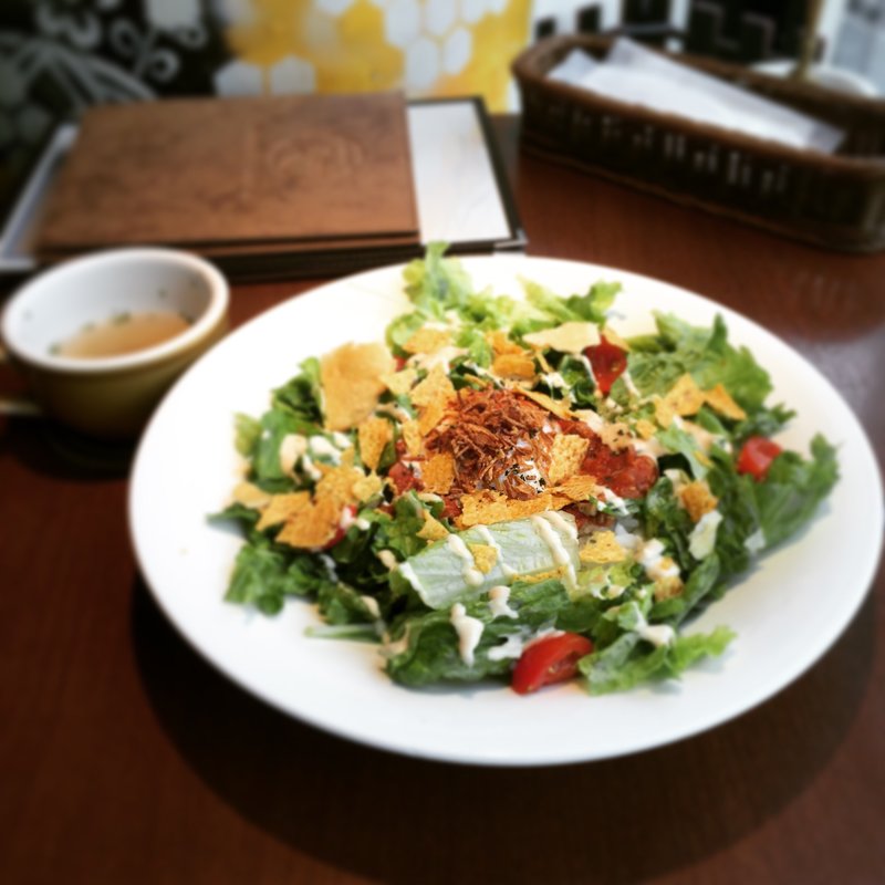 半熟たまごのせスパイシータコライス(kawara CAFE＆DINING 新宿東口店)