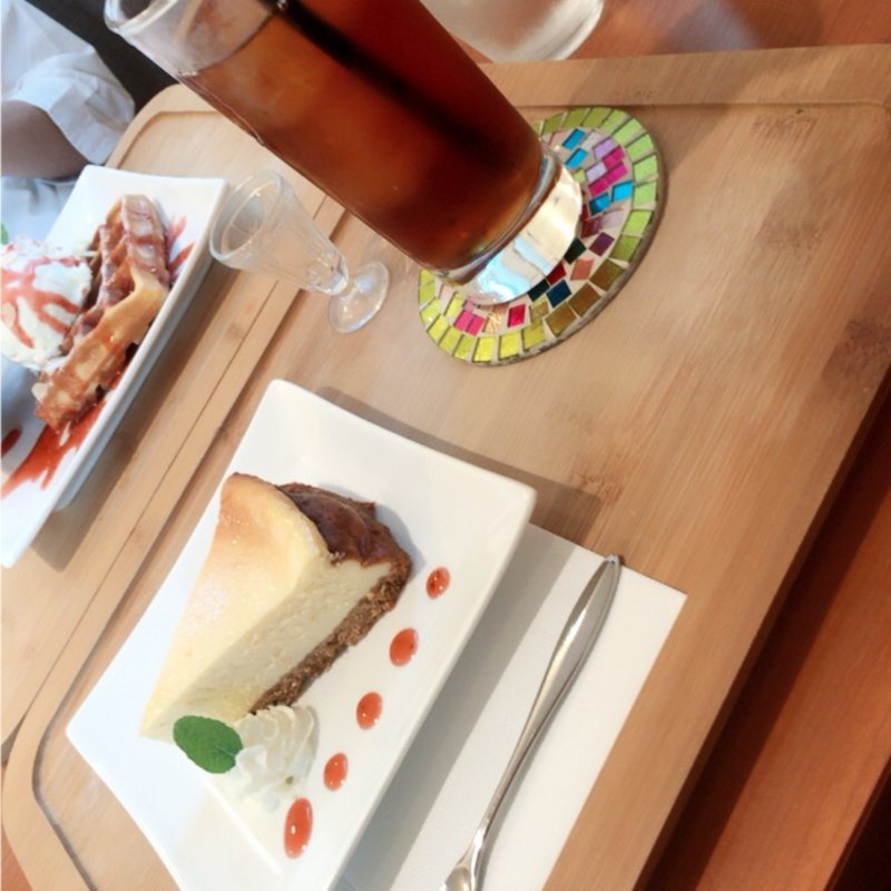 甘さ控えめチーズケーキ(cafe kuu)