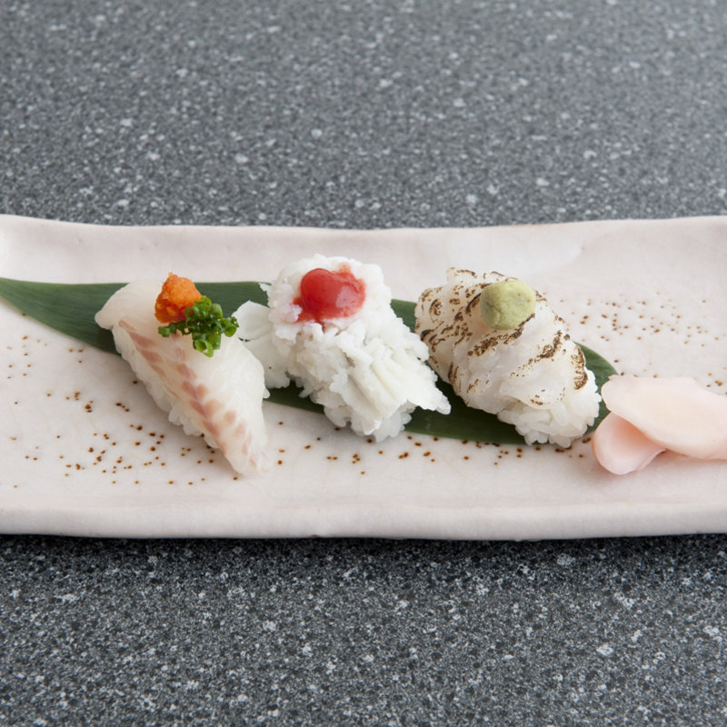 おまかせ握り3種(花膳)