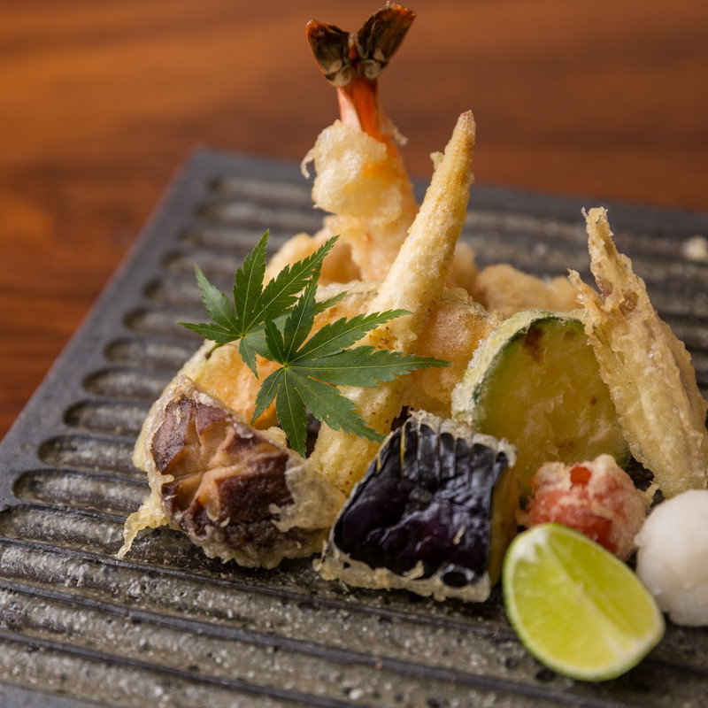 天麩羅の盛り合わせ(良酒和醸 可不可)