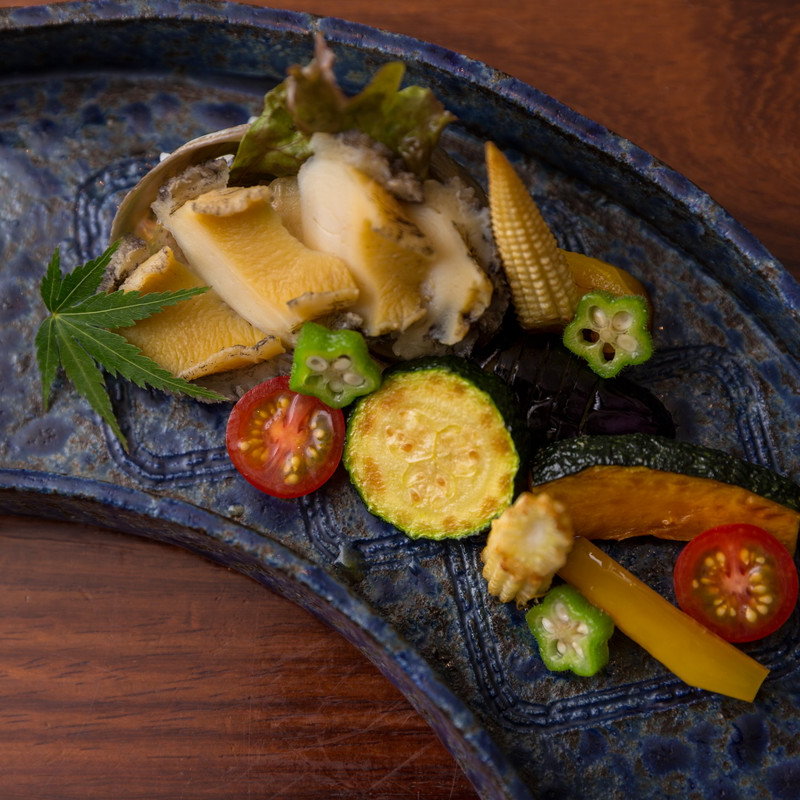 あわびのソテー(良酒和醸 可不可)