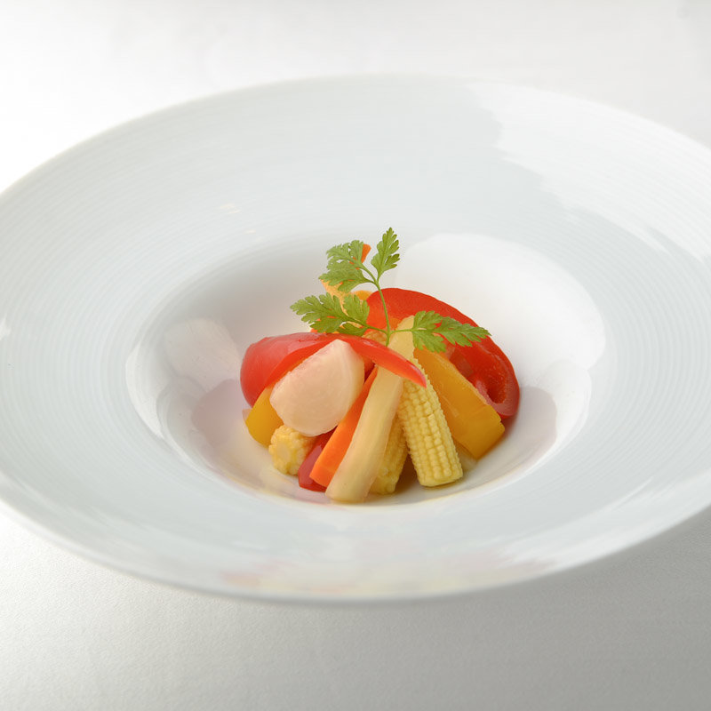 温野菜の酢漬け(ル コフレ)