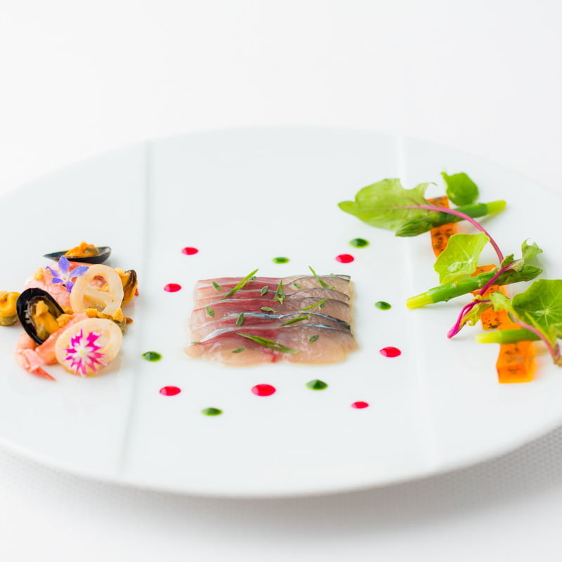 鮮魚のカルパッチョ(レストラン ミッテ （RESTAURANT mitte）)