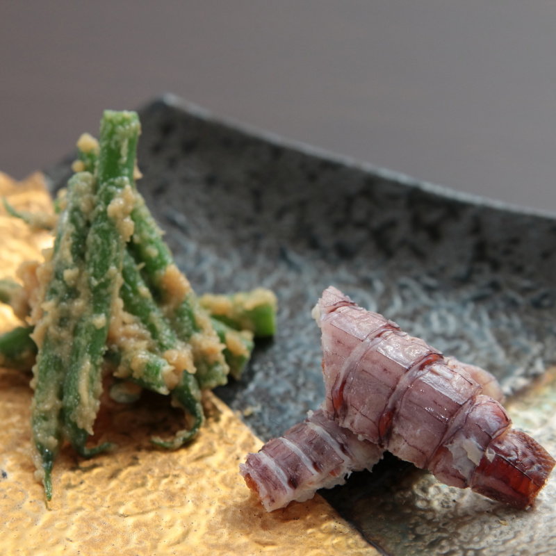 海老と野菜のお浸し(割烹 COPAN （コパン）)