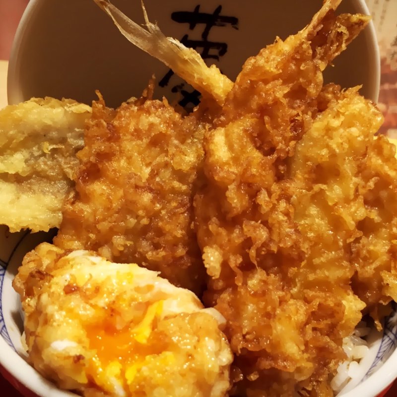 穴子天丼(天麩羅えびのやイオンモール草津店)